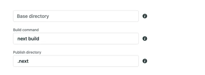 How to deploy a next.js project in netlify?